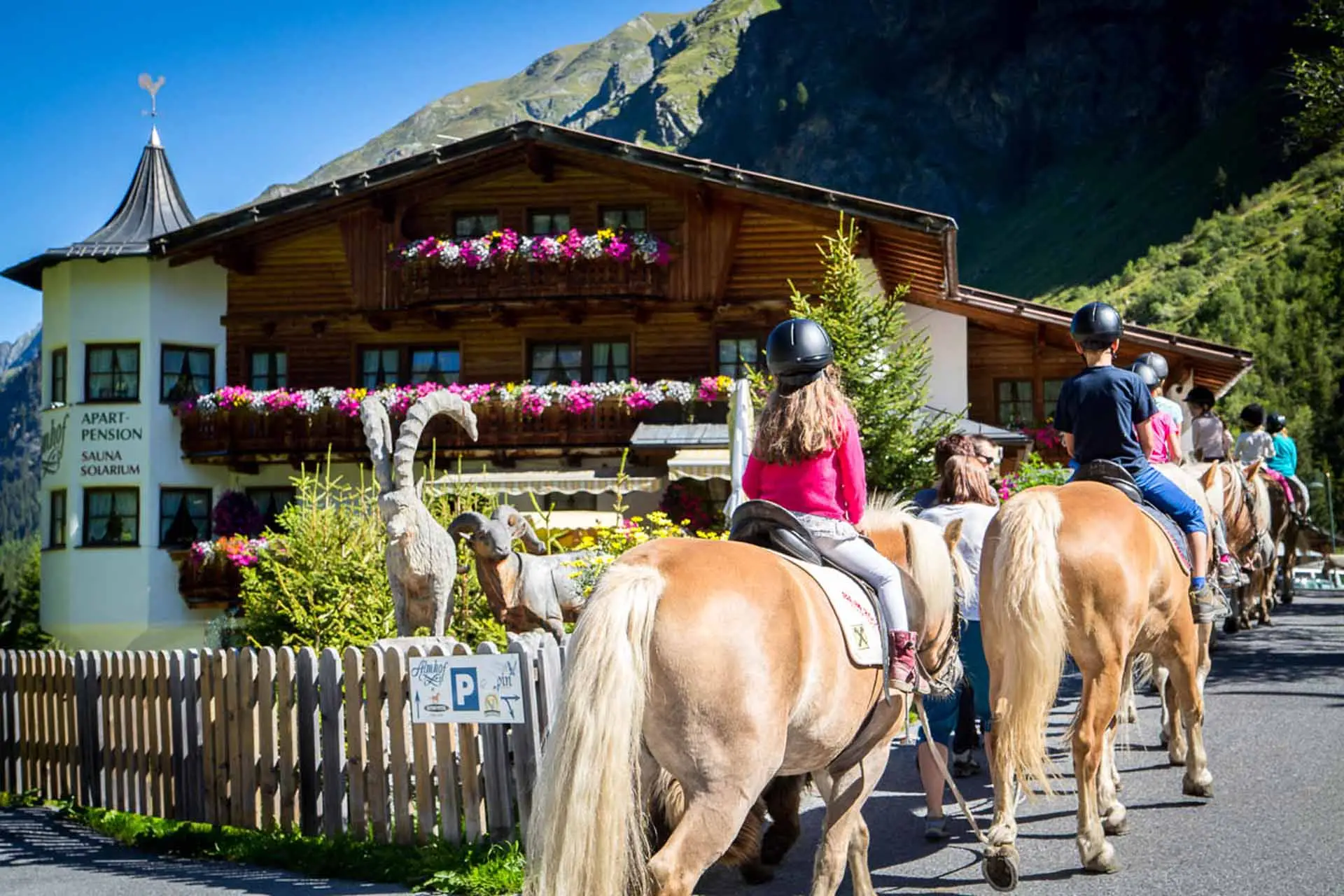 Kinderreiten im Pitztal