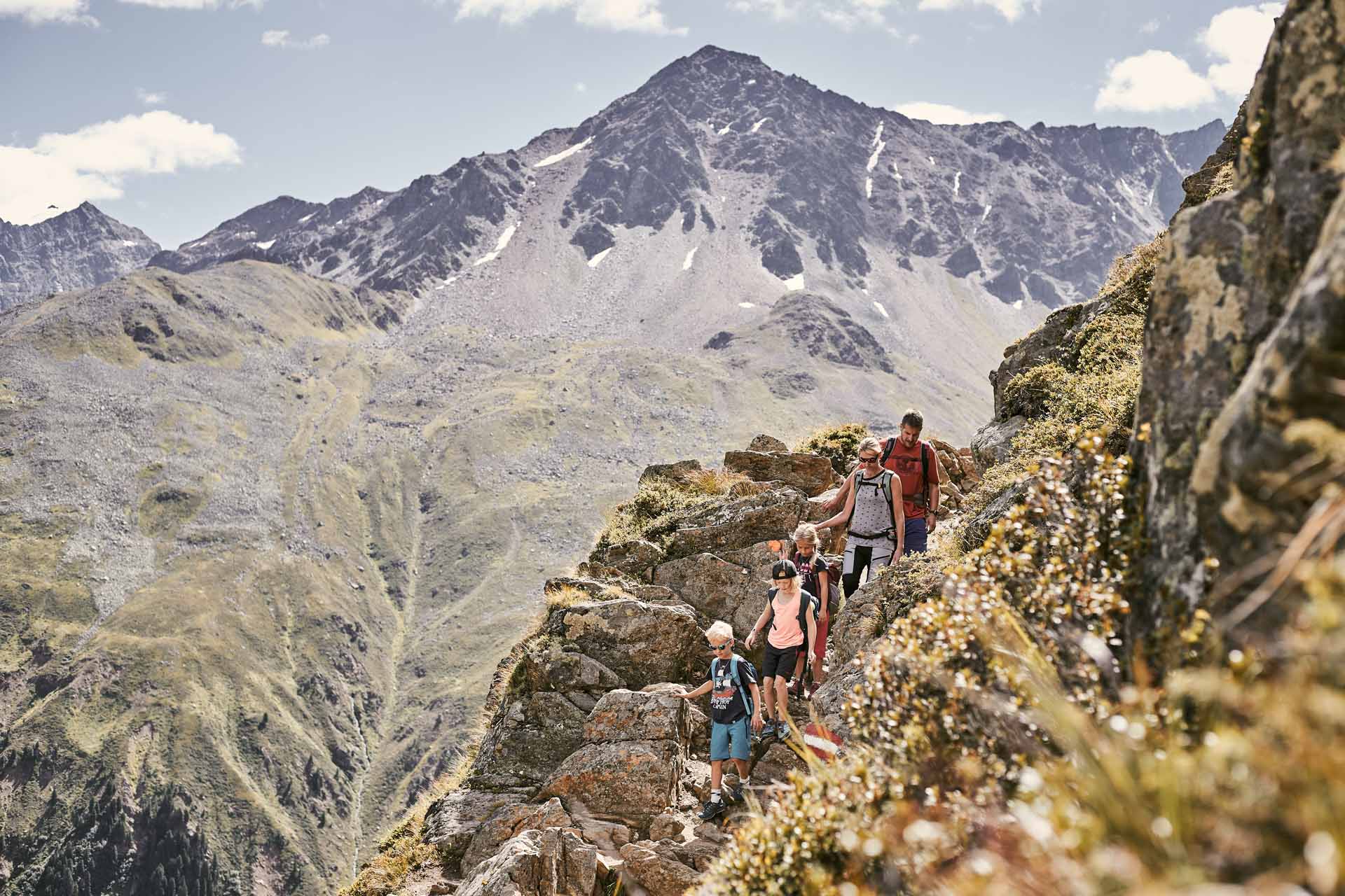 Sommer Pitztal Wandern